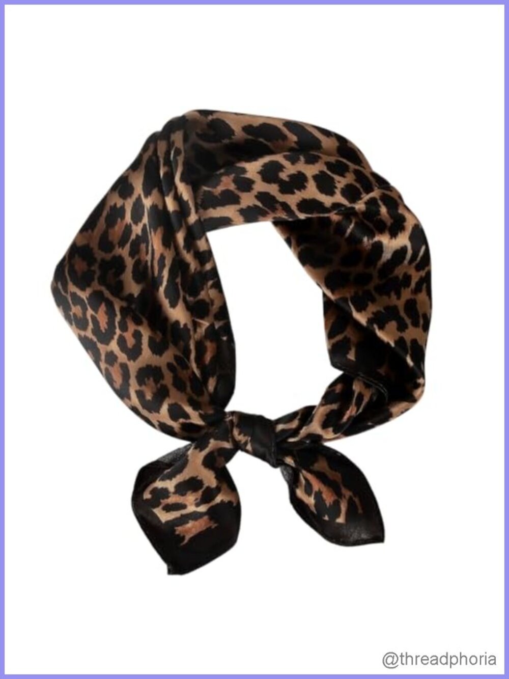 100% Mulberry Silk 21" Square Scarf Floral Neckerchief